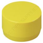 1" Yellow End Cap Furniture Grade PVC Fitting