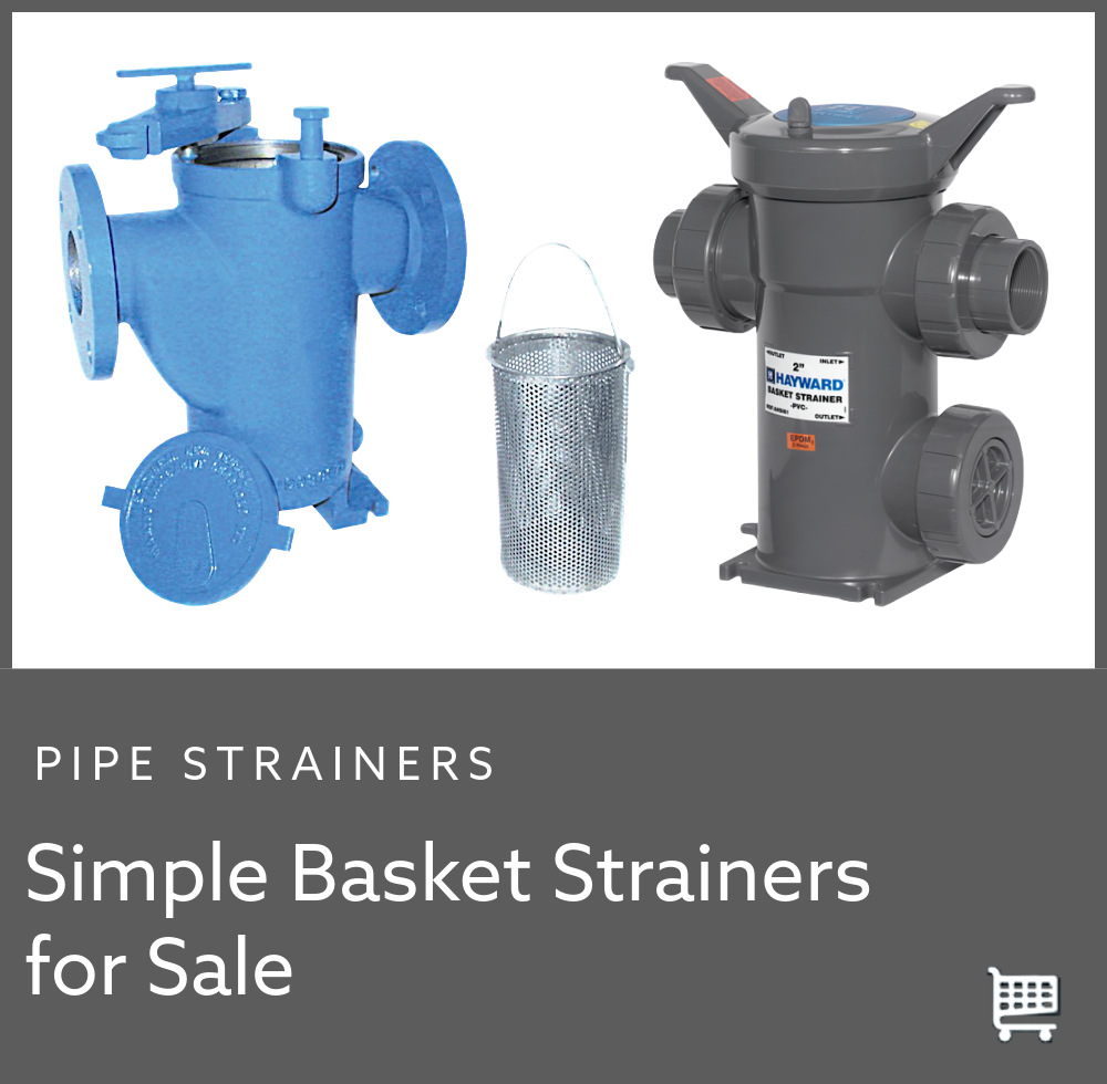 Simplex Basket Strainers for Sale